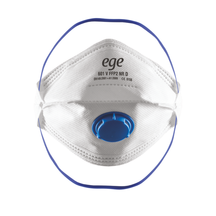 Enquip 602 FFP2 NR D FlatFold Respirator - Valved