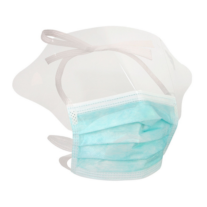 Enquip 3-Ply Type IIR Surgical Mask with Visor