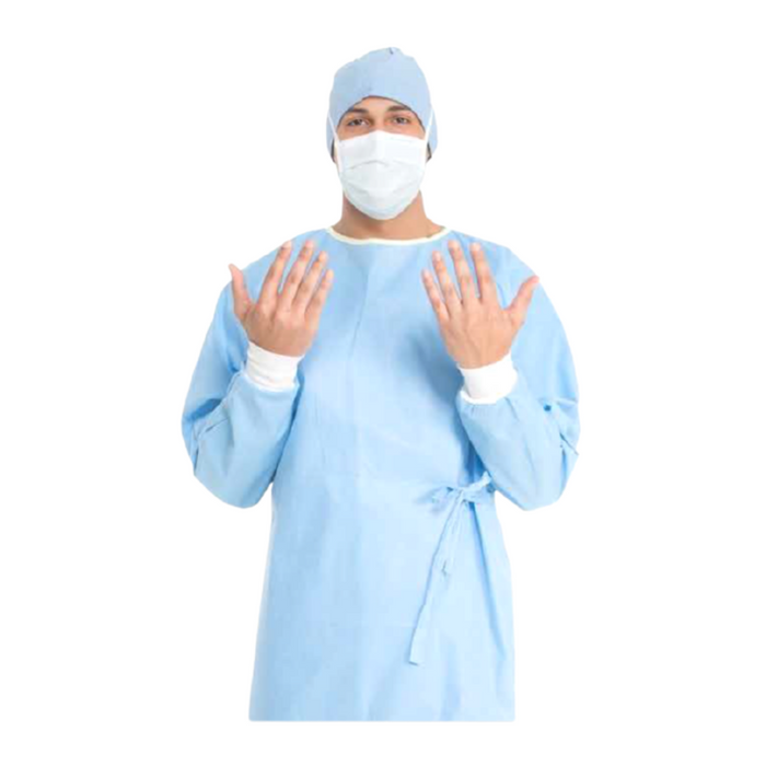247 Reinforced SSMMS Sterile Surgical Gown (L)
